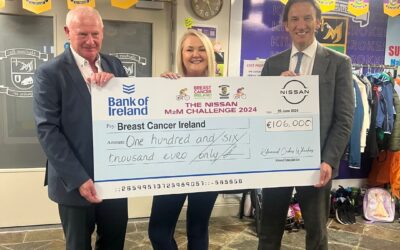 Nissan Mizen to Malin fundraising cycle by Kilmacud Crokes